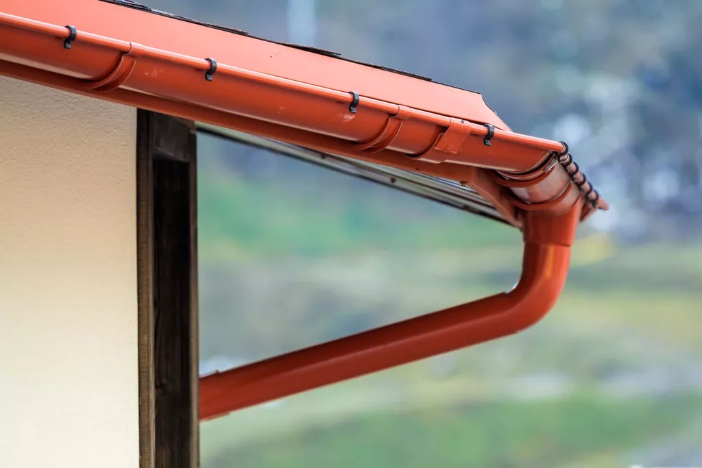 Our gutter guards protect your home from water damage.