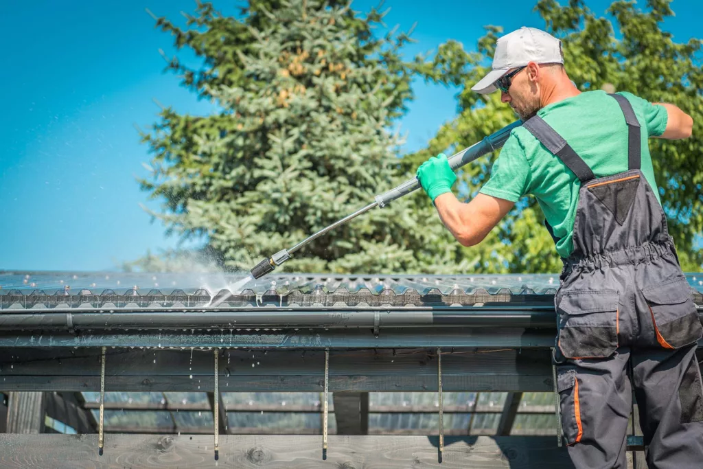 We specialize in gutter installation, gutter cleaning, and gutter guard installation.