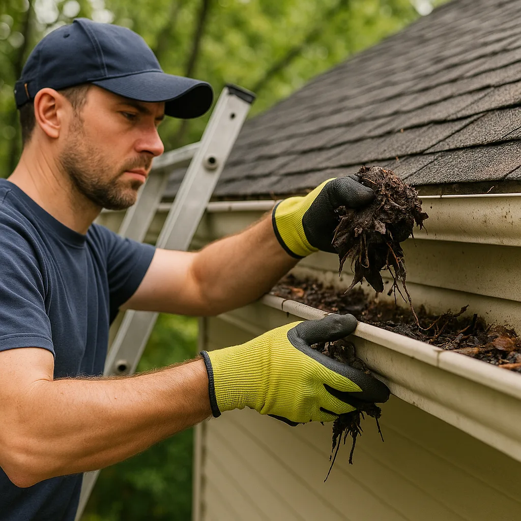 Although regular gutter cleaning helps, it doesn't fix serious issues.