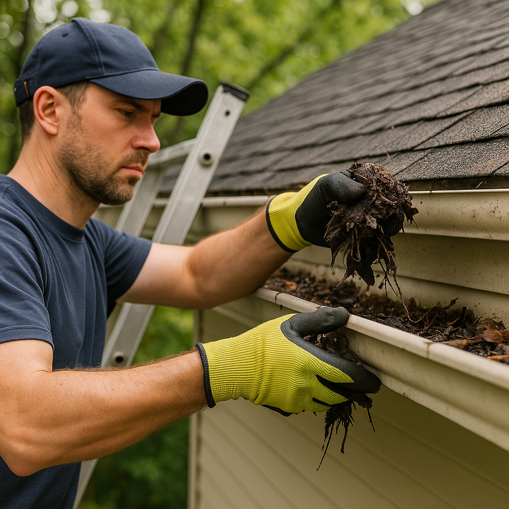 Although regular gutter cleaning helps, it doesn't fix serious issues.