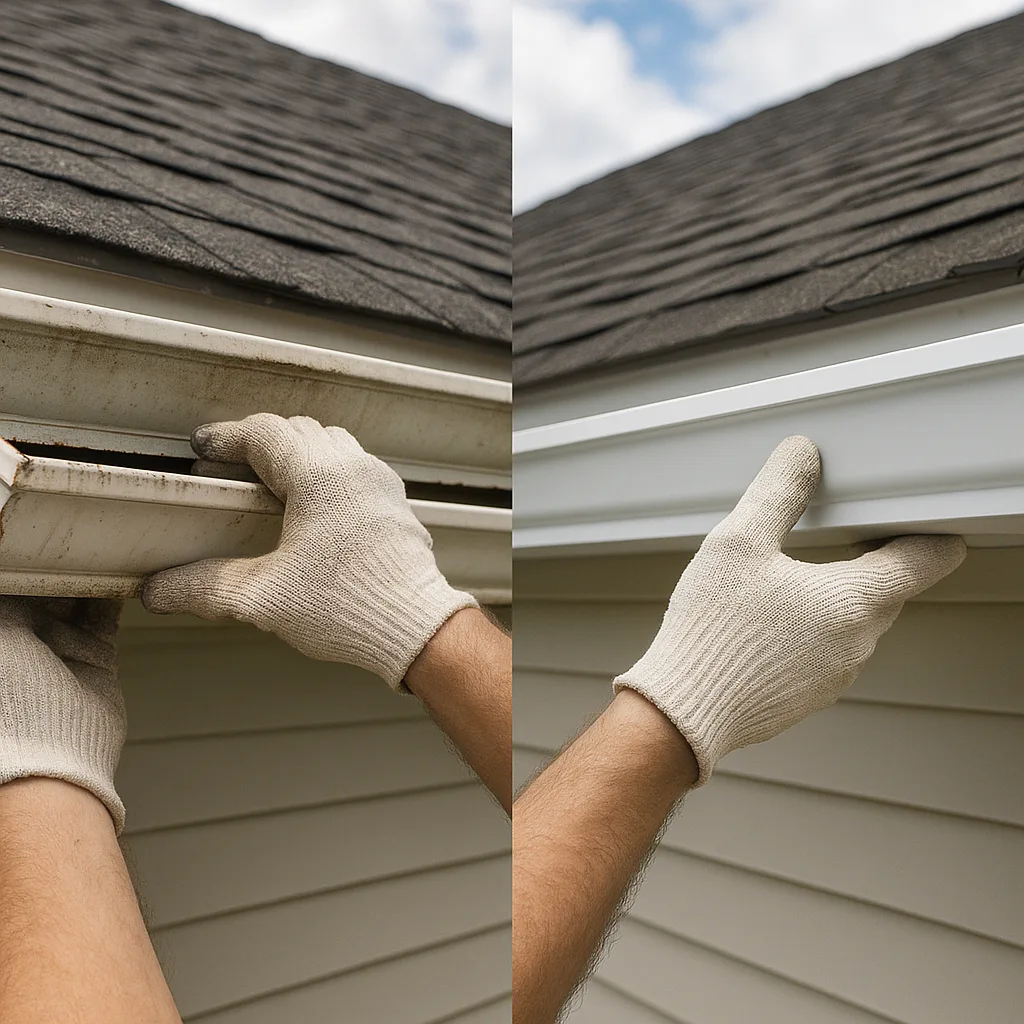 Get a professional inspection from Gutter Solutions and determine if your house needs a gutter repair or gutter replacement.