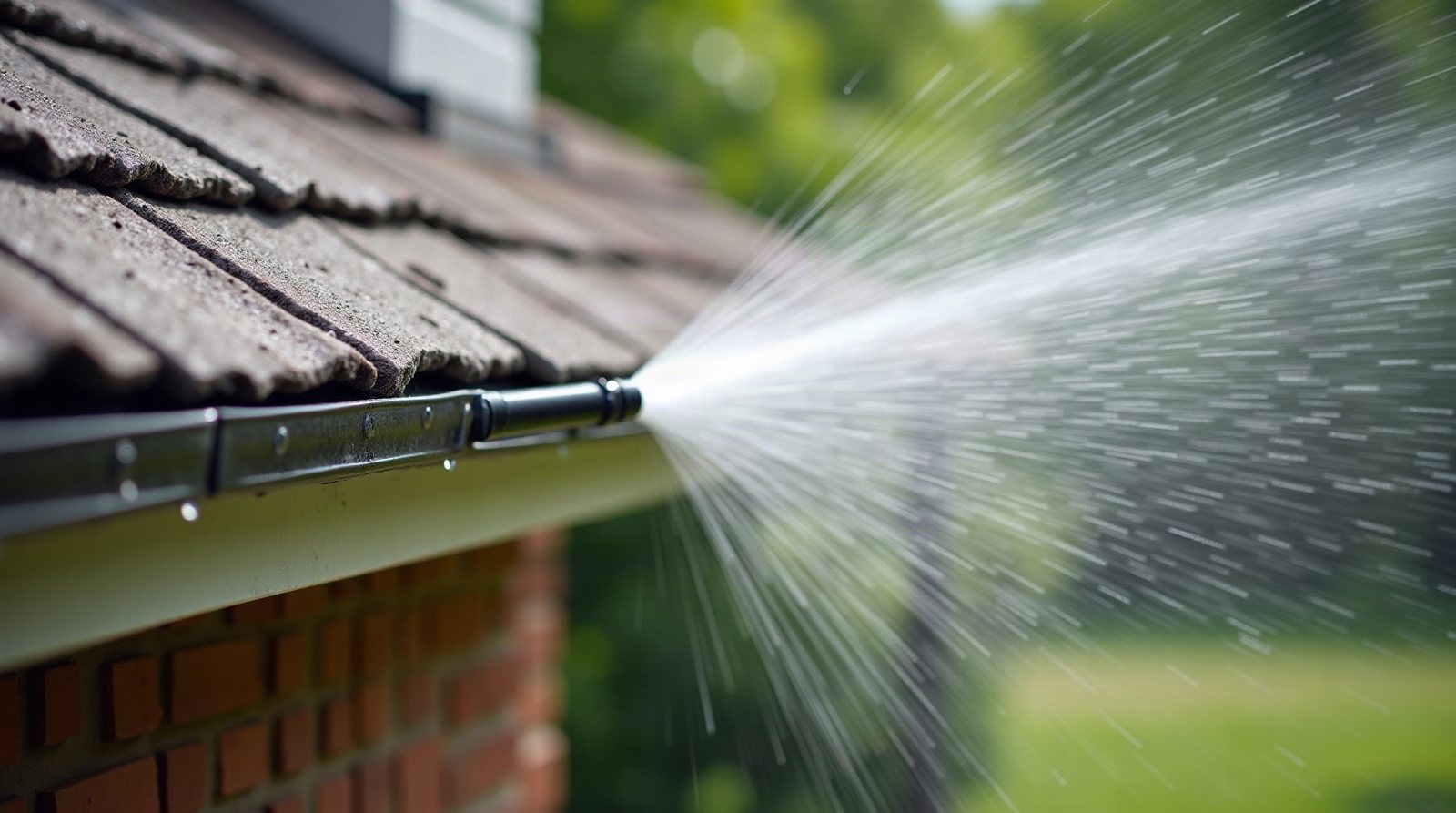 Let us remove debris with our expert gutter cleaning.